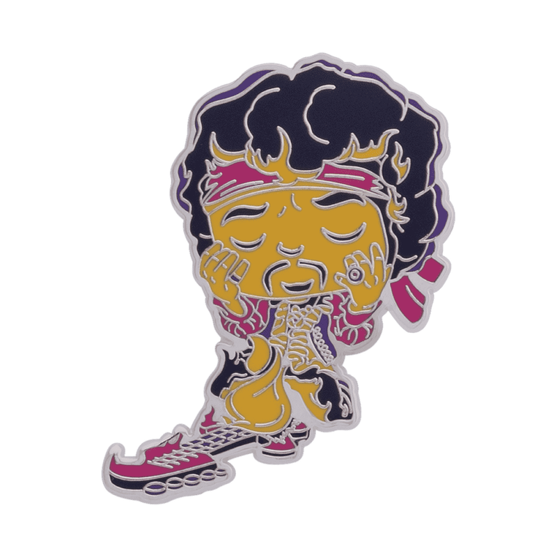 Jimi Hendrix 4-Pack Pin Set, , hi-res view 4