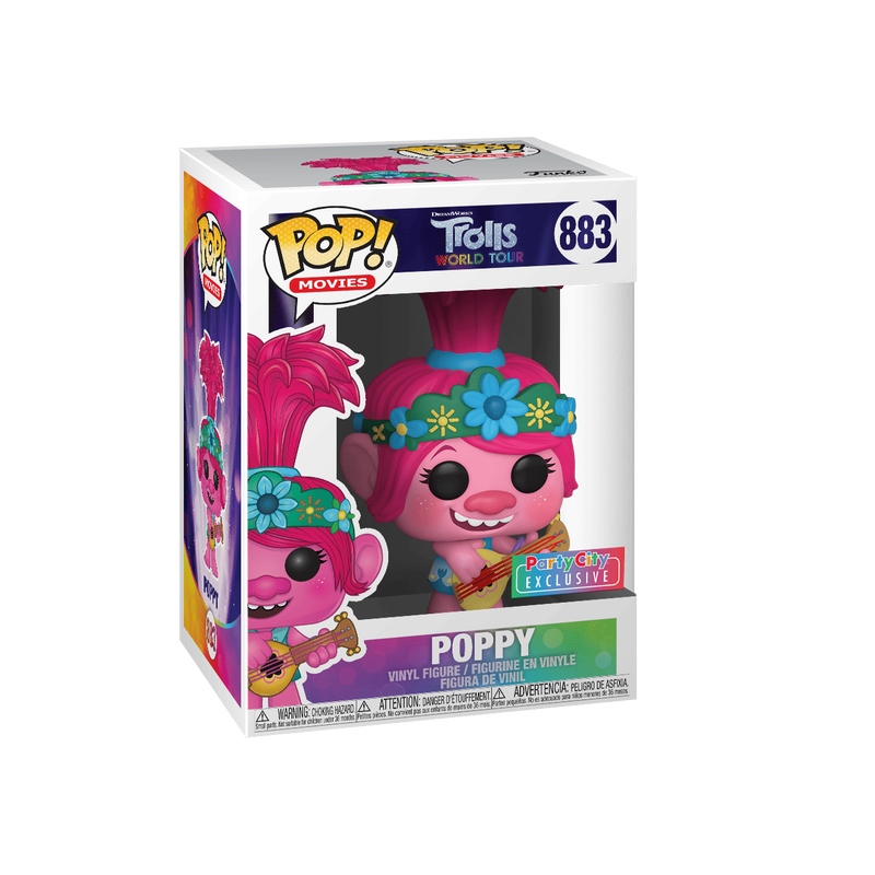 POP Movies: TWT- Queen Poppy w/Guitar  - Party City, , hi-res view 1