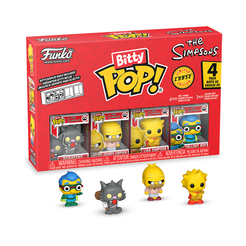 Bitty Pop! The Simpsons 4-Pack Series 4, , hi-res view 1
