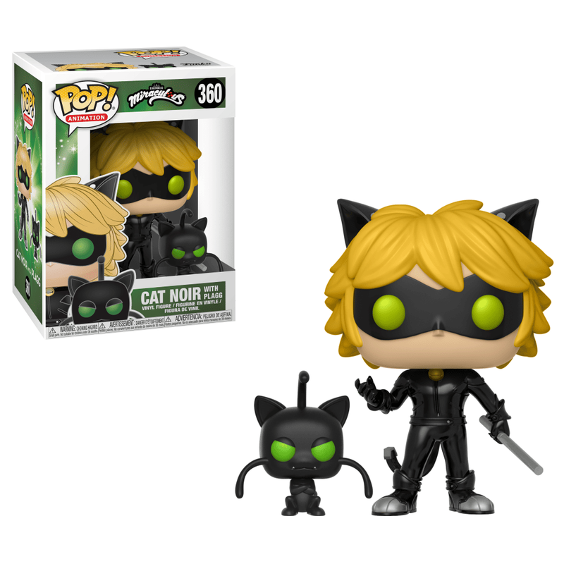 Miraculous S1- Cat Noir w/ Plagg, , hi-res view 1