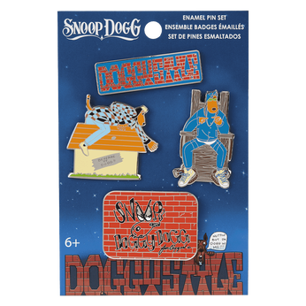 Doggystyle Snoop Dogg 4-Pack Pin Set, Image 1