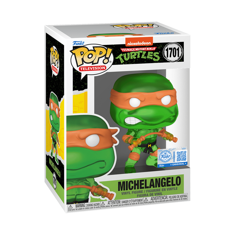 Pop! Michelangelo (Translucent Green), , hi-res view 2