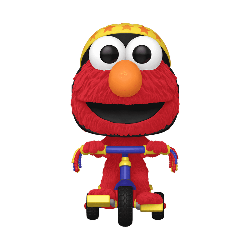 Pop! Rides Elmo on Trike (Flocked), , hi-res view 1