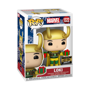 Pop! Loki in Ugly Sweater, Image 2