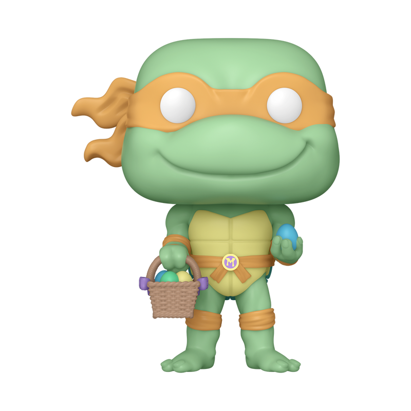 Pop! Michelangelo with Easter Basket, , hi-res view 1