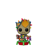 AMB: 2019 Marvel Holiday - POP Holiday Groot, , hi-res view 2