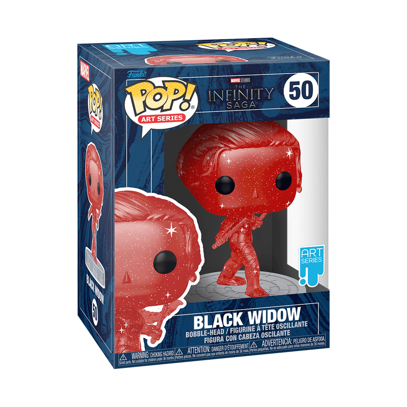 Pop! Artist Series Black Widow with Pop! Protector, , hi-res view 2