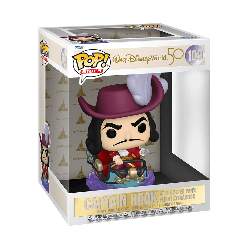 Pop! Rides Captain Hook at the Peter Pan's Flight Attraction, , hi-res view 2