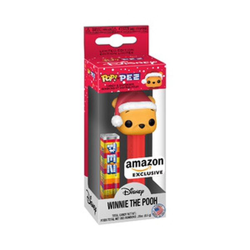 N4S AMB:DisneyHoliday-PoohW/SantaHat(PEZ), , hi-res view 1