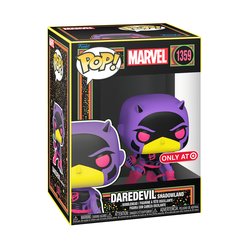 Pop! Daredevil (Black & Red) (Black Light), , hi-res view 2