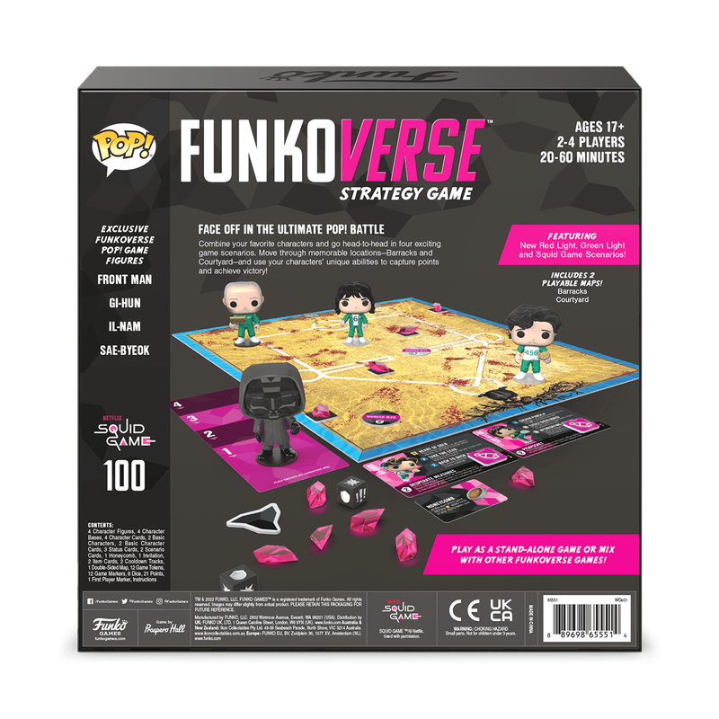 Funkoverse: Squid Game 100 4-Pack Board Game, , hi-res image number 3