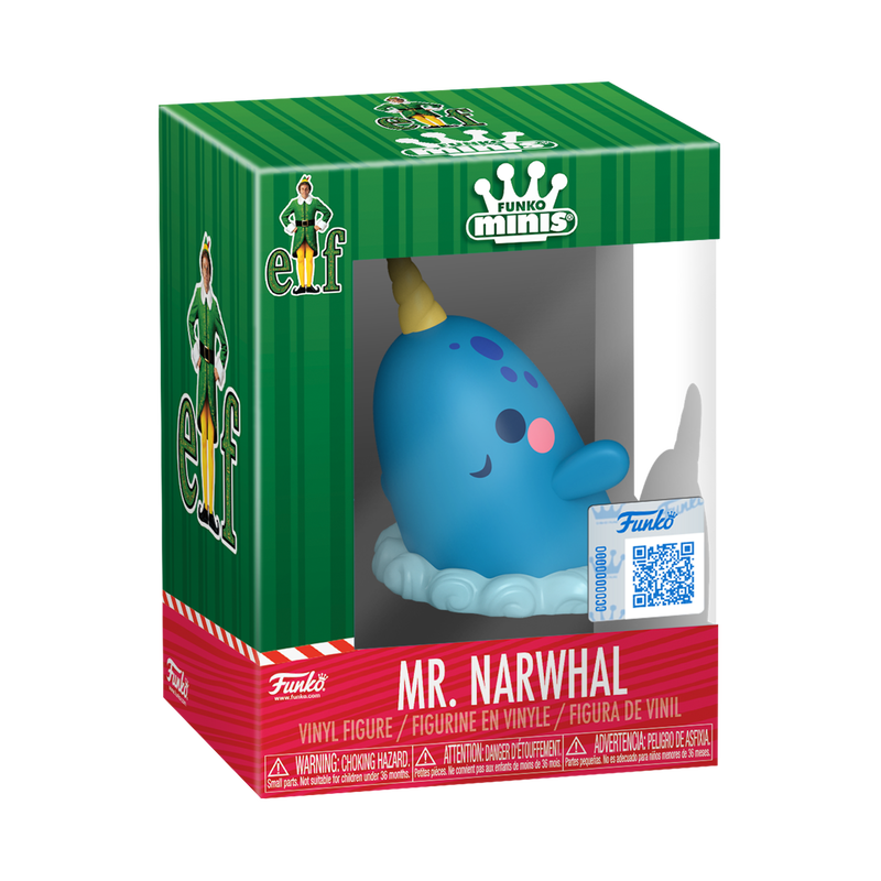Mr. Narwhal Mini Vinyl Figure, , hi-res view 1