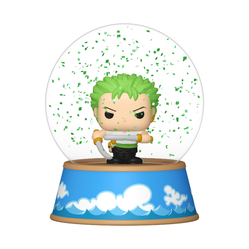 Roronoa Zoro Mini Glitter Globe, , hi-res view 1