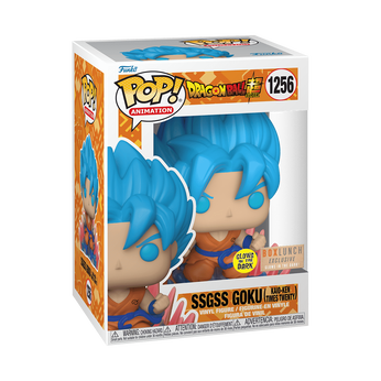 Pop! SSGSS Goku (Kaio-ken Times Twenty) (Glow), Image 2