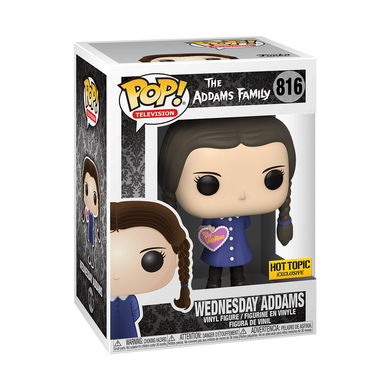 POP TV: Addams Family- Wednesday w/ Valentines Hearts, , hi-res view 1