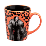 Cruella de Vil Metal Ceramic Mug, , hi-res view 1