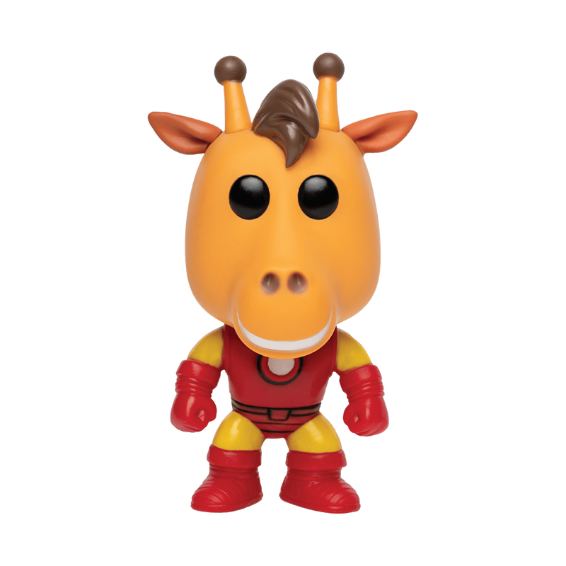 Pop! Geoffrey the Giraffe as Iron Man, , hi-res view 1