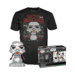 Pop! & Tee Snowman Stormtrooper (Metallic), , hi-res view 1