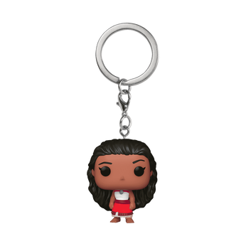 Pop! Keychain Moana in Red Skirt, Image 1
