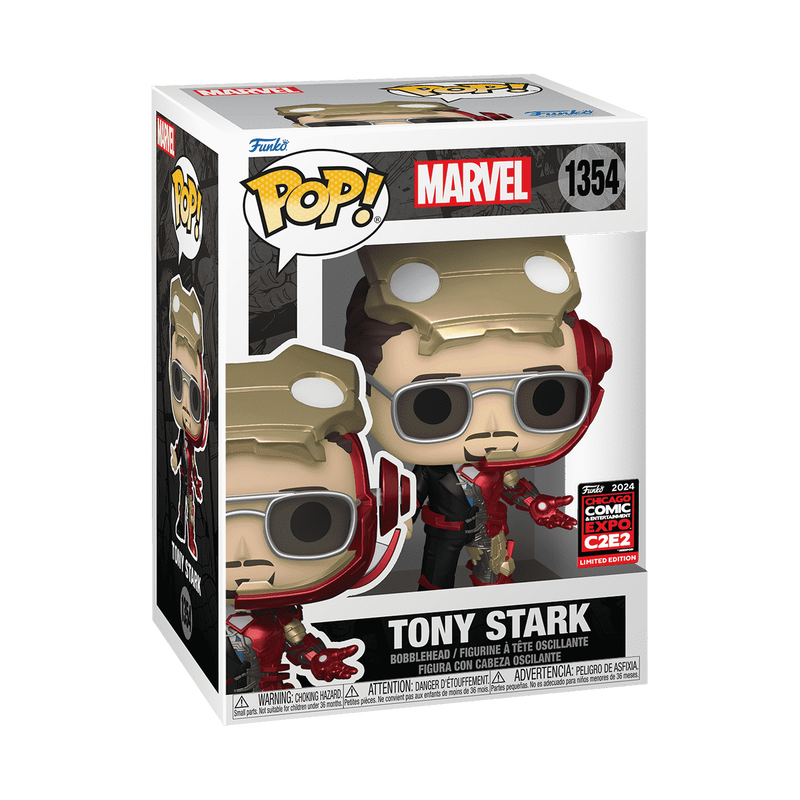 Pop! Tony Stark (Summoning Armor) [C2E2] | From the Vault | Funko