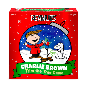Peanuts Charlie Brown Trim the Tree Game, Image 1