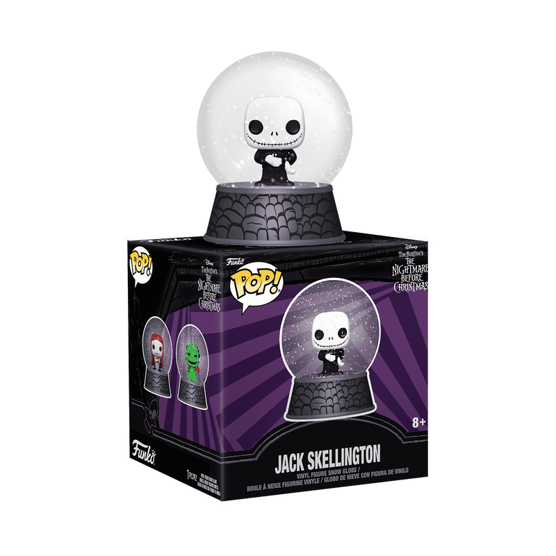 Bitty Pop! Snow Globes Jack Skellington, , hi-res view 1