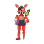 Glow Rockstar Foxy Action Figure, , hi-res view 1