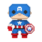 Pop! 8-Bit Captain America, , hi-res view 1
