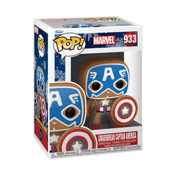 Pop! Gingerbread Captain America, Image 2