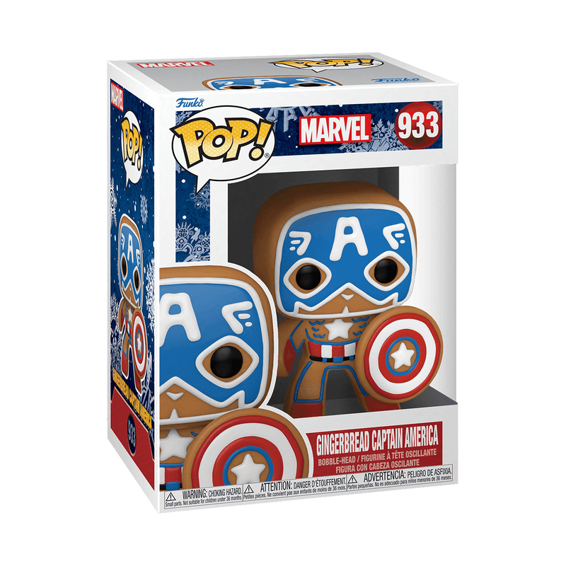 Pop! Gingerbread Captain America, , hi-res view 2
