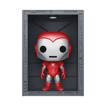 Pop! Deluxe Hall of Armor: Iron Man Model 8 Silver Centurion (Metallic), Image 1