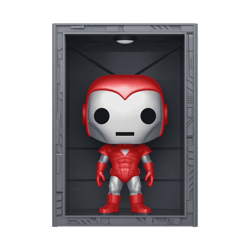 Pop! Deluxe Hall of Armor: Iron Man Model 8 Silver Centurion (Metallic), , hi-res view 1