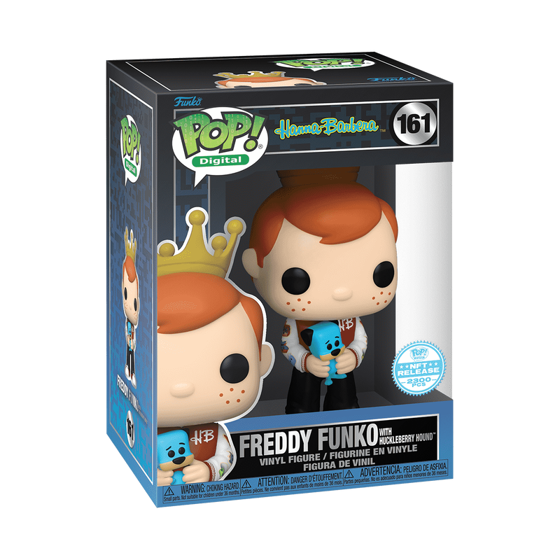 Pop! Freddy Funko with Huckleberry Hound, , hi-res view 2