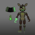 Fnaf rockstar foxy online action figure