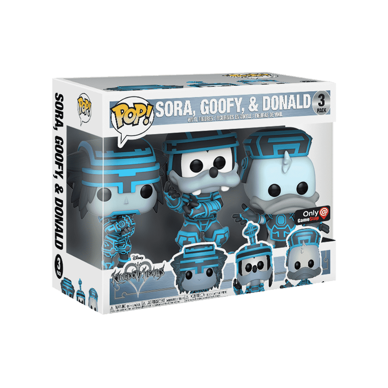 3 Pack - Sora, Goofy, and Donald (Tron), , hi-res view 2
