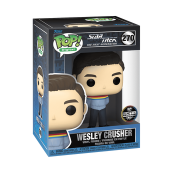 Pop! Wesley Crusher (NFT Release), , hi-res view 2