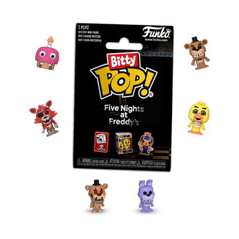 Bitty Pop! Singles Five Nights at Freddy's 12-Pack Polybag, Image 1