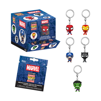 Mystery Pop! Keychain Marvel, , hi-res view 1