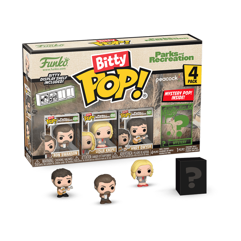 Bitty Pop! Parks and Recreation 4-Pack Series 4, , hi-res view 1