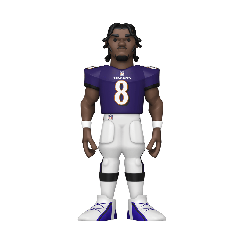 Vinyl GOLD 5" Lamar Jackson - Ravens, , hi-res view 1