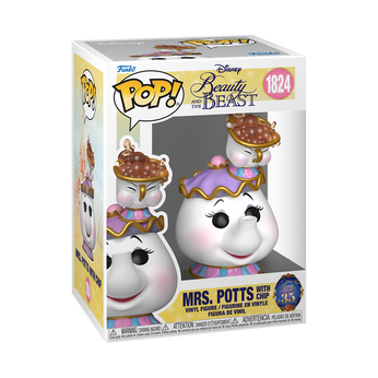 Pop! Mrs. Potts with Chip, , hi-res view 2