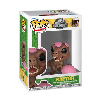 Pop! Raptor (Pink Egg), Image 2