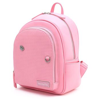 Loungefly Pink Pin Trader Mini Backpack, Image 2