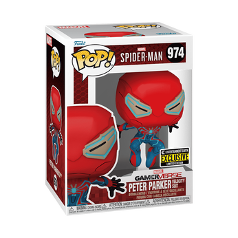 Pop! Peter Parker Velocity Suit, Image 2