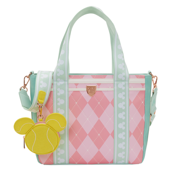 Mickey Mouse Tennis Tote Crossbody Bag with Coin Bag, Image 1