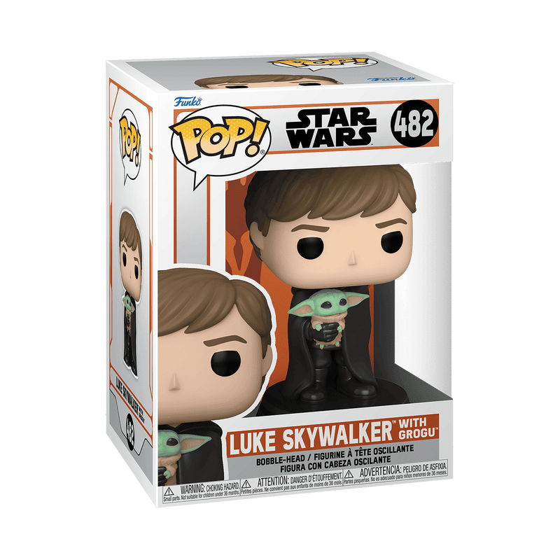 Pop! Luke Skywalker with Grogu, , hi-res view 2