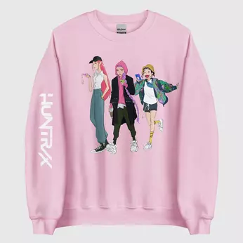 KPop Demon Hunters Off Duty HUNTR/X Sweatshirt, Image 2