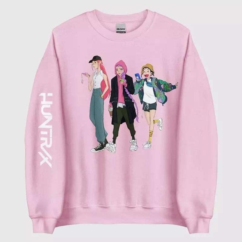 KPop Demon Hunters Off Duty HUNTR/X Sweatshirt, , hi-res view 2