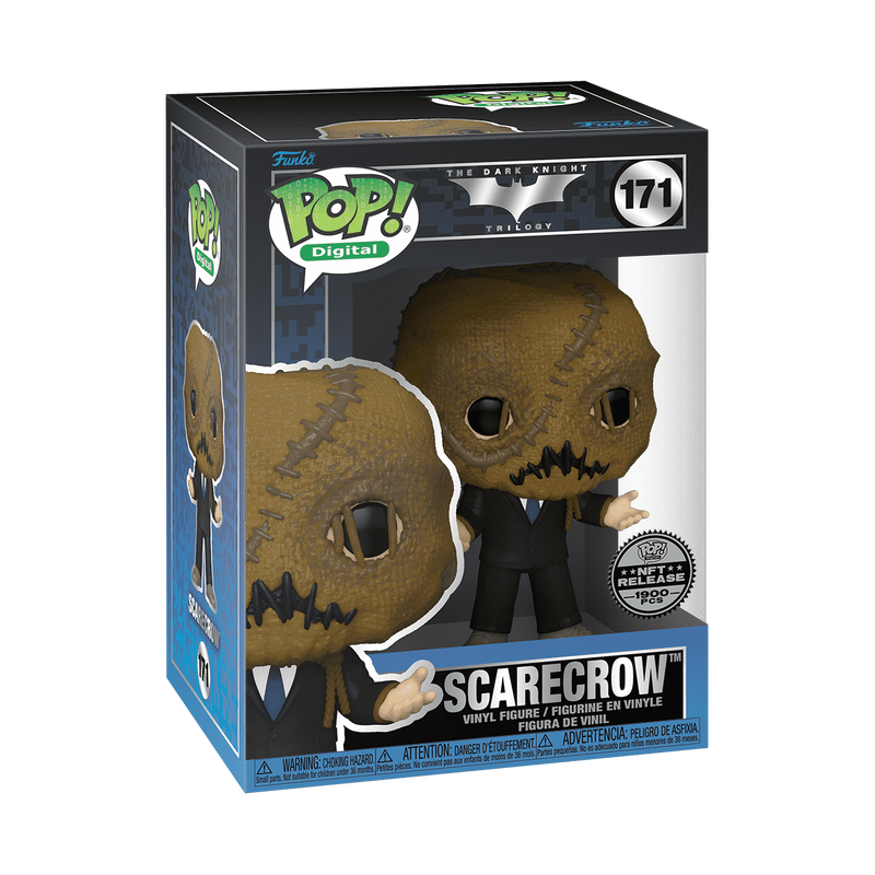 Pop! Scarecrow (Batman Begins) (Digital Pop! Release), , hi-res view 2