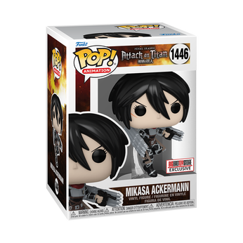 Pop! Mikasa Ackermann with Thunder Spears (Metallic), Image 2